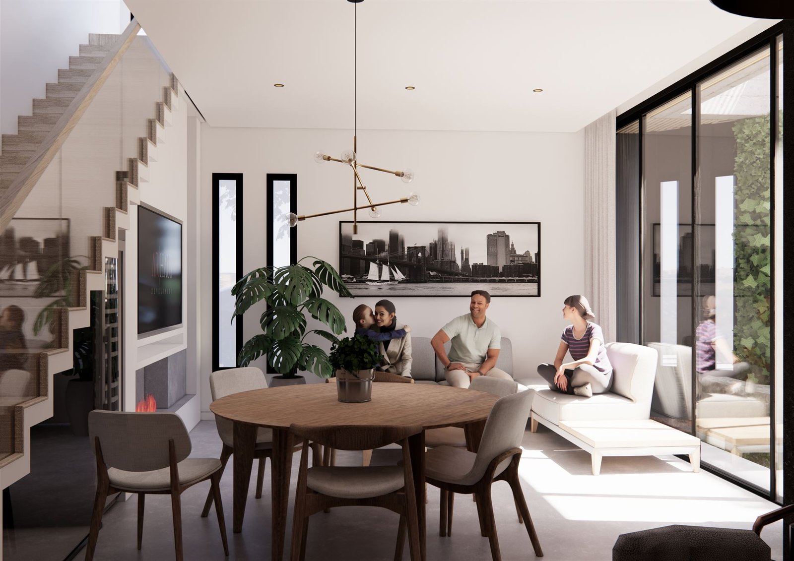 Casa La Pampa 4510, Living